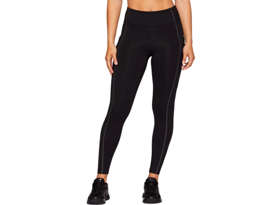 ASICS Women's Thermopolis Tight - Performance Black/Graphite Grey Yoga Running Workout Pants