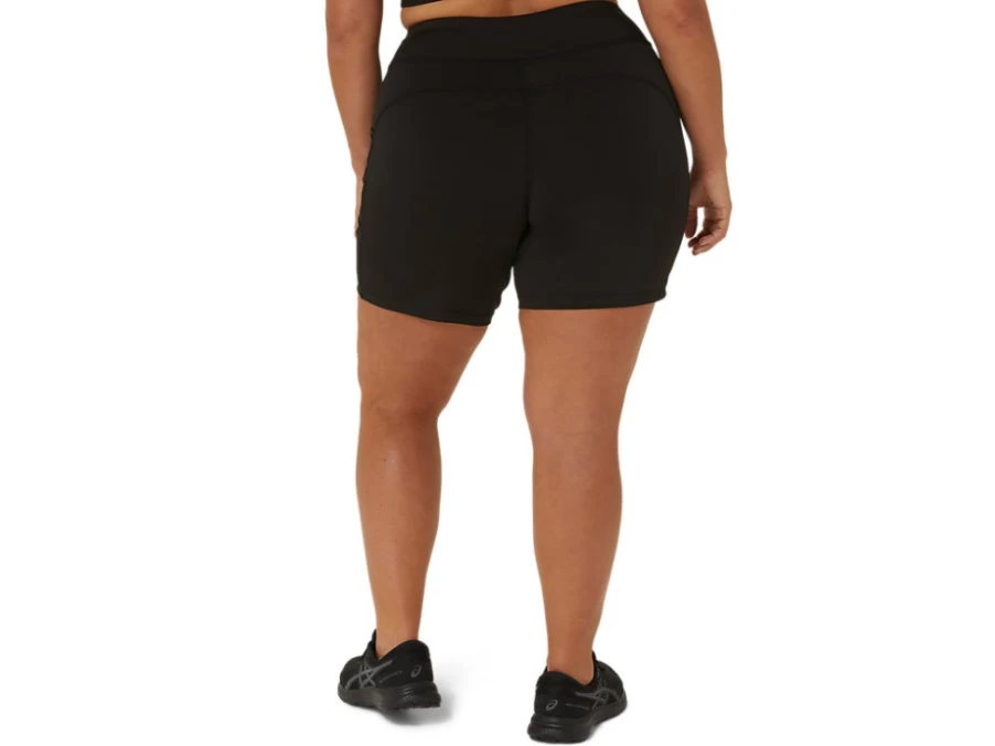 ASICS Women's Performance Black 7-Inch Knit Running Shorts