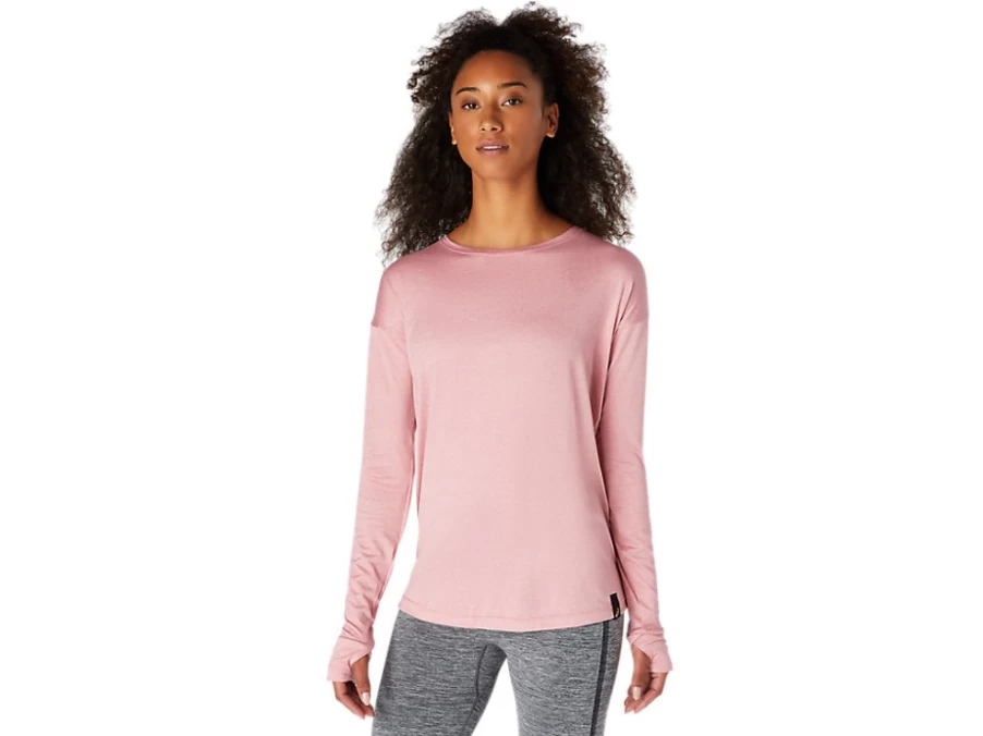 ASICS Women's Smokey Rose Long Sleeve Top for Athletic Wear