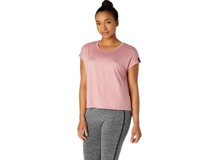 ASICS Women's Smokey Rose Short Sleeve Top