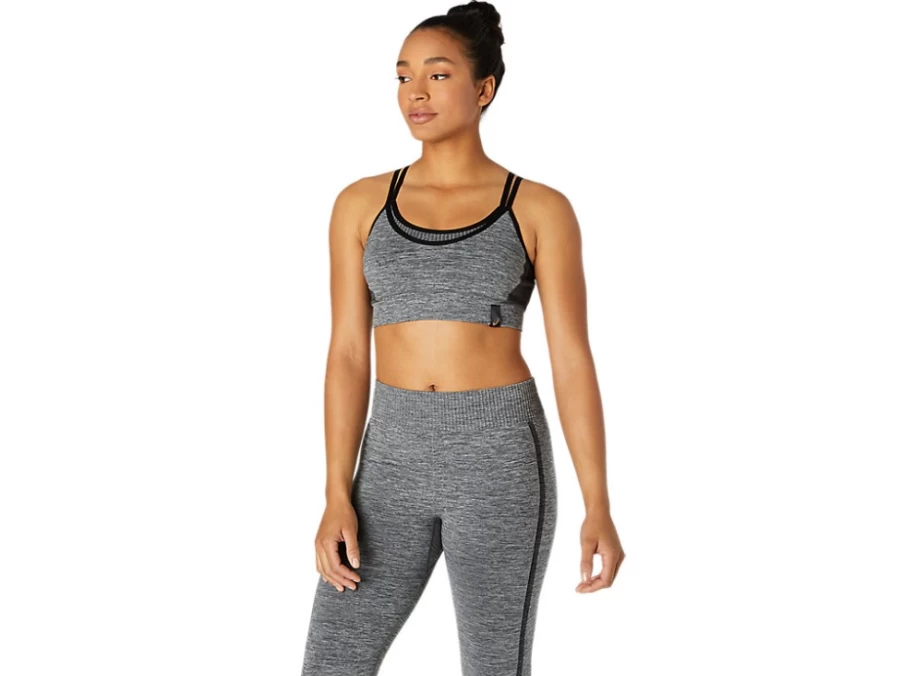 ASICS Women's Reversible Seamless Sports Bra - Performance Black