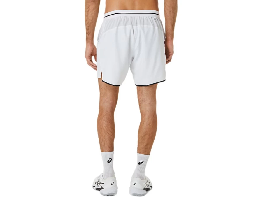 ASICS Men's Match 7-Inch Shorts in Brilliant White - Lightweight Running Shorts for Men