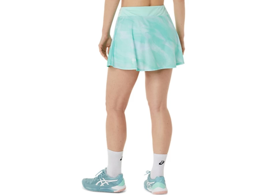 ASICS Women's Fresh Ice Match Graphic Skort - Athletic Tennis Skirt with Shorts