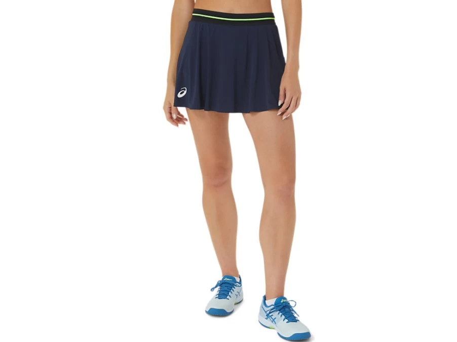 ASICS Women's Midnight Match Skort – Tennis & Running Athletic Short Skirt