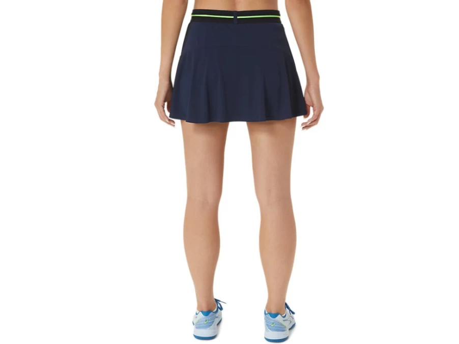 ASICS Women's Midnight Match Skort – Tennis & Running Athletic Short Skirt