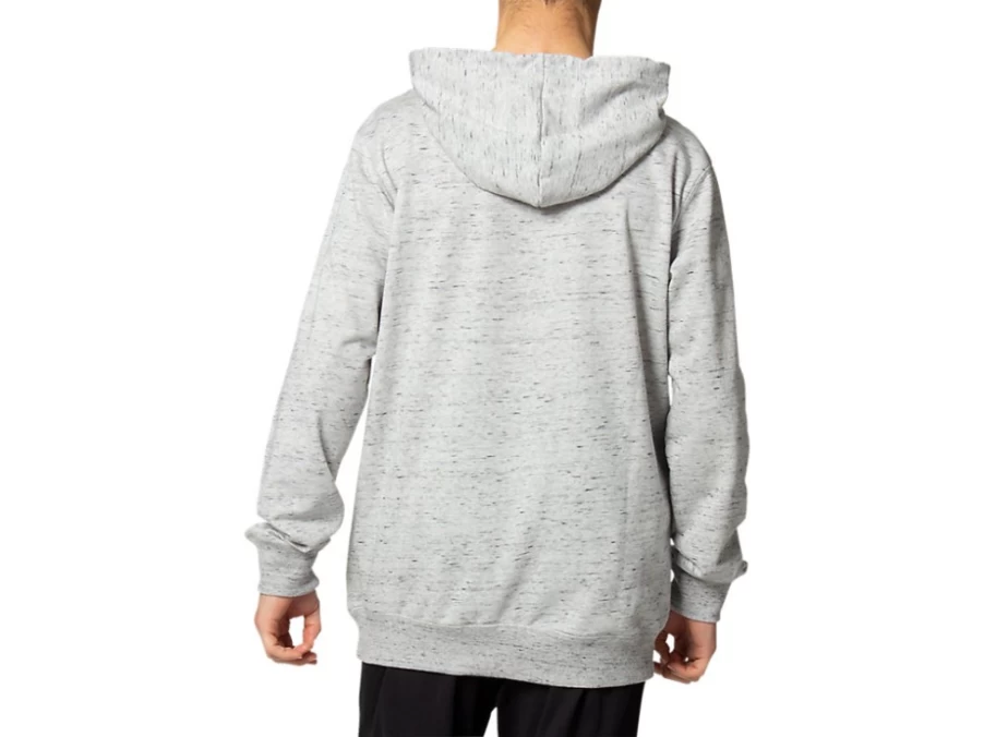 ASICS Men's Piedmont Grey Heather French Terry Pullover Hoodie